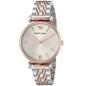 Emporio Armani AR1840 Gianni T-Bar Women's Two-Tone Watch