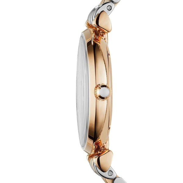 Emporio Armani AR1840 Gianni T-Bar Women's Two-Tone Watch