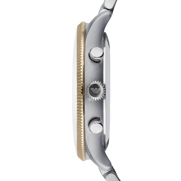 Emporio Armani AR1847 Alpha Men's Two-Tone Watch