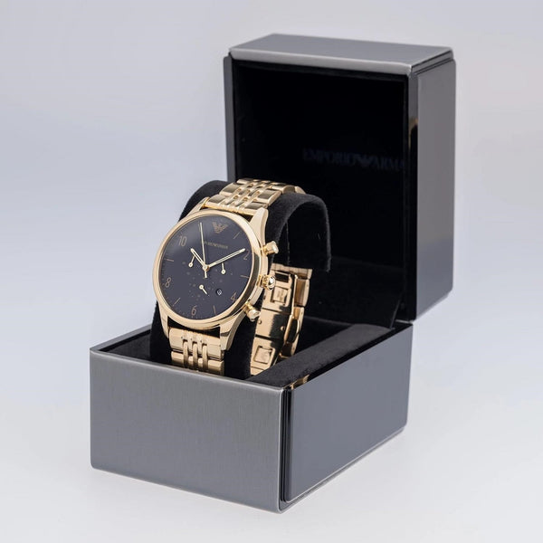 Emporio Armani AR1893 Beta Men's Gold & Black Watch