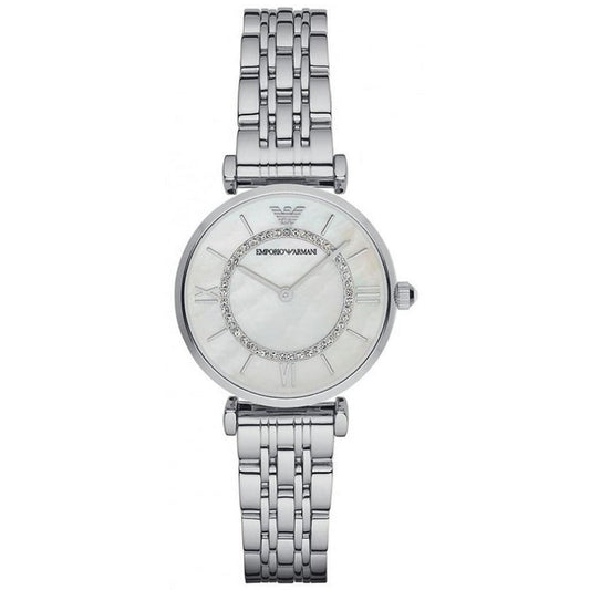 Montre femme argentée Emporio Armani AR1908 Gianni T-Bar