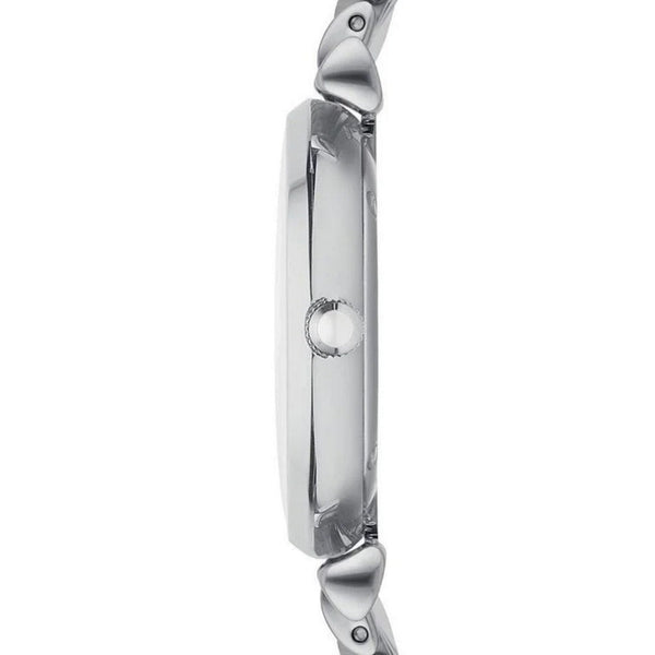 Emporio Armani AR1908 Gianni T-Bar Women's Silver Watch