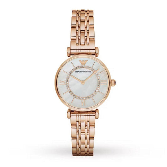 Montre femme Emporio Armani AR1909 Gianni T-Bar Or Rose