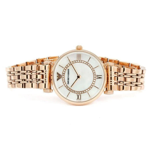 Montre femme Emporio Armani AR1909 Gianni T-Bar Or Rose