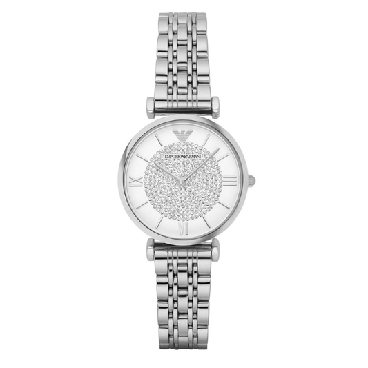 Montre Femme Argent Emporio Armani AR1925 Gianni T-Bar