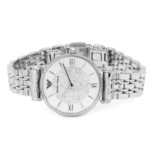 Montre Femme Argent Emporio Armani AR1925 Gianni T-Bar