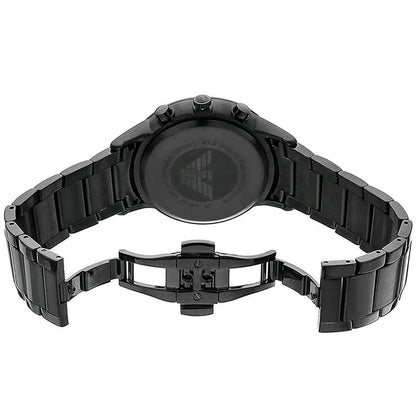 Montre homme Emporio Armani AR2454 Renato gris acier