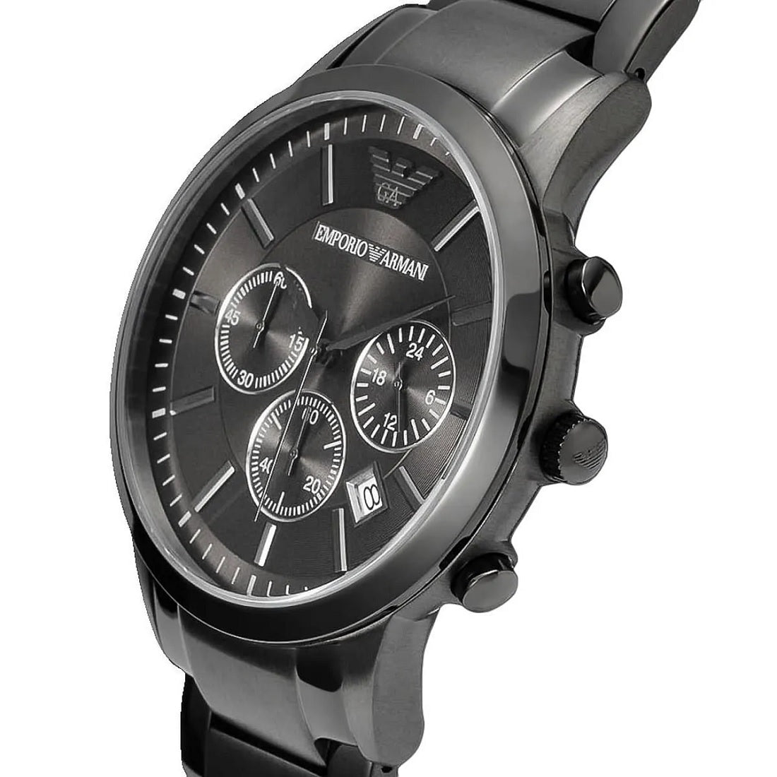 Montre homme Emporio Armani AR2454 Renato gris acier