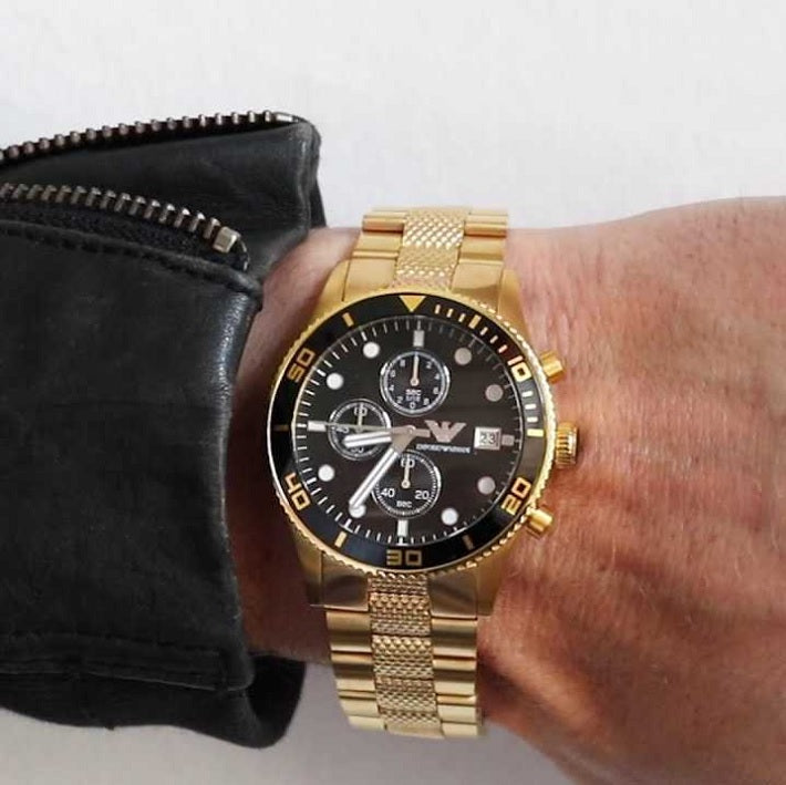 Montre Classique Emporio Armani AR5857 Or pour Homme