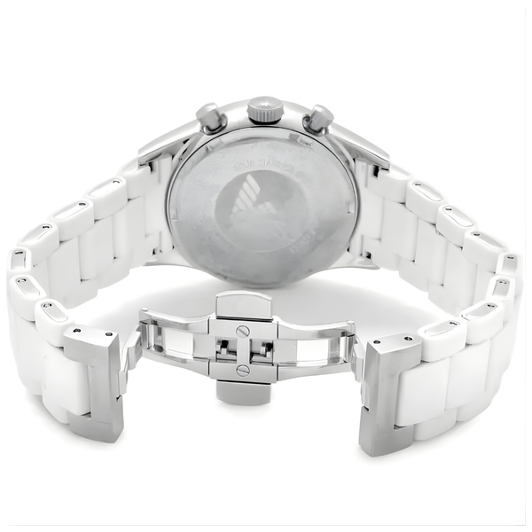 Emporio Armani AR5859 Sportivo Men's White Silicone Watch