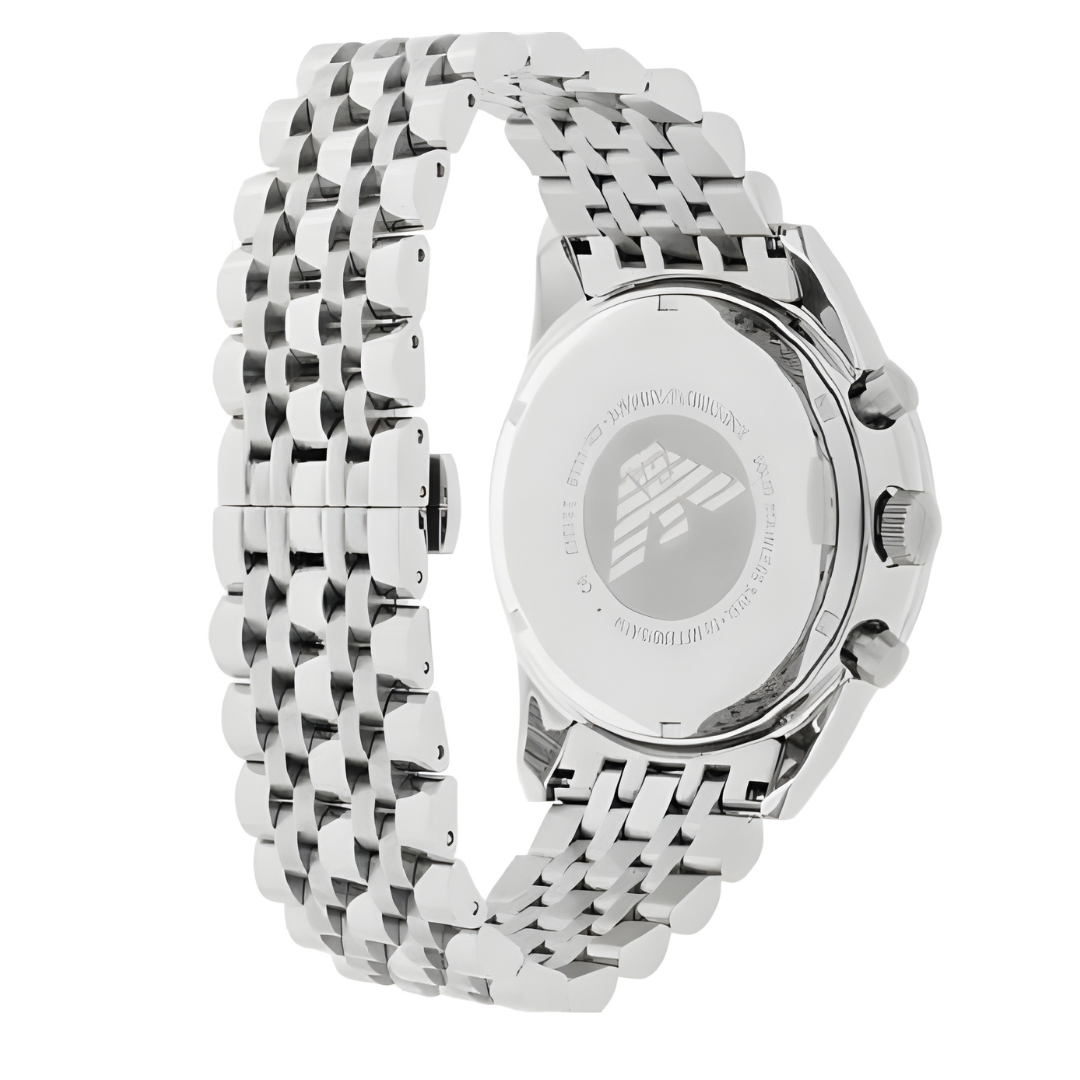 Montre Homme Emporio Armani AR5983 Tazio Argent & Noir