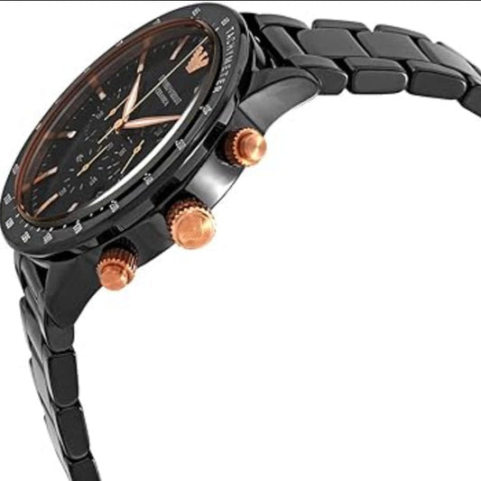 Montre en céramique noire Emporio Armani AR70002 pour homme