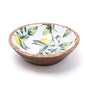 Enamelled Mango Wooden Dish / bowl  With Inlay 24cm