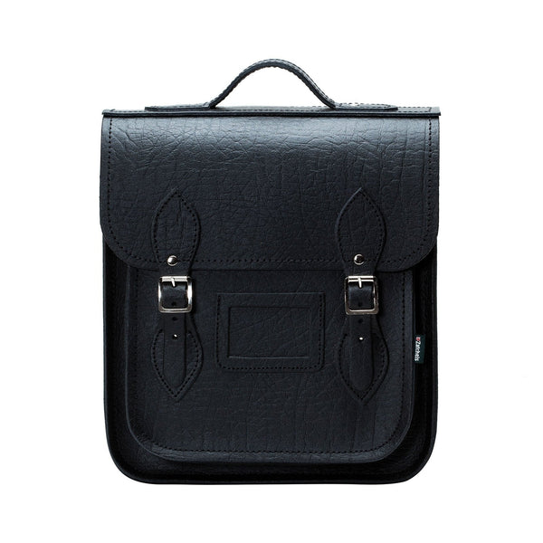 Sac à dos de ville en cuir fait main - Executive noir