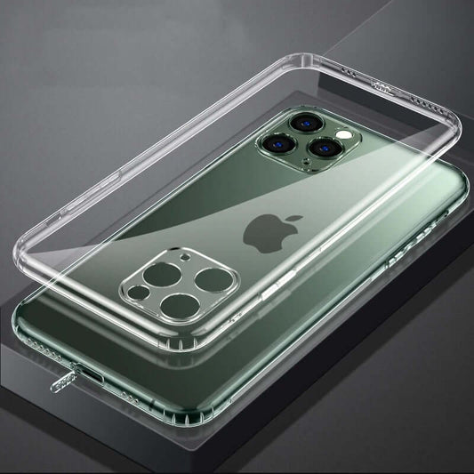 Soft TPU Clear Case with Dust Plug - For iPhone 14 Pro