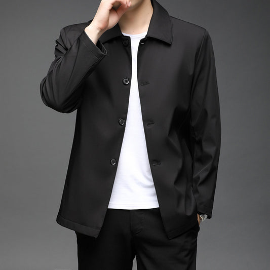 Short Button Lightweight Coat