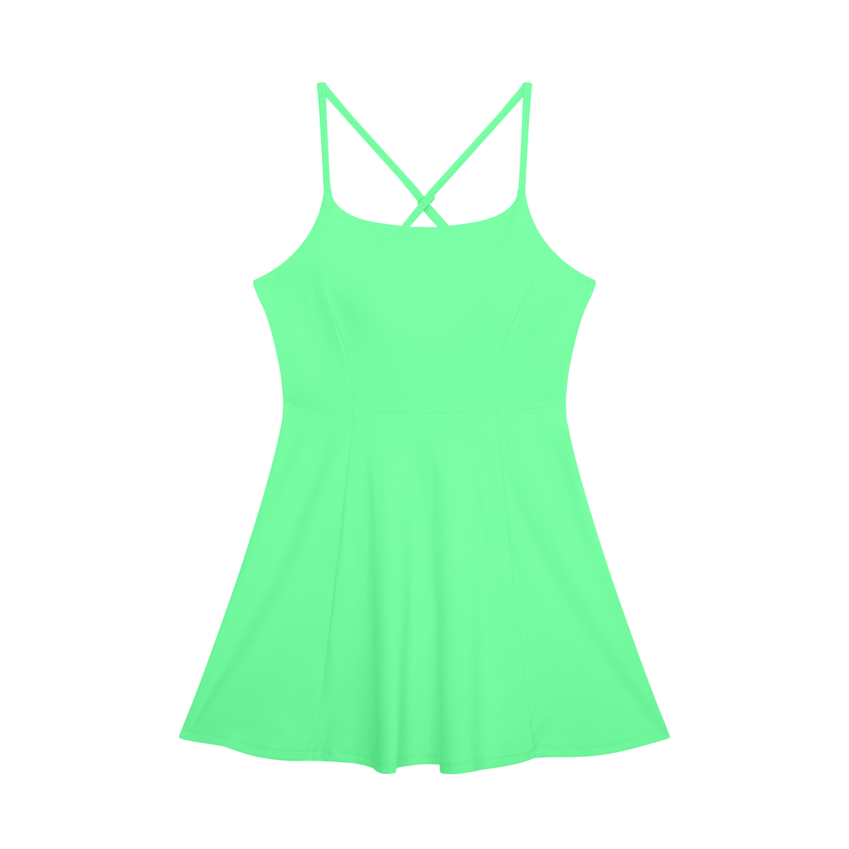 Women's Paneled A-Line Dress 210GSM