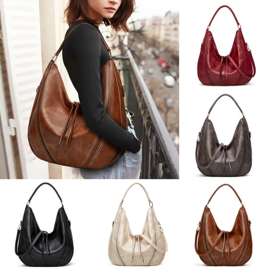 Tassel Hollow One-shoulder Casual Bag
