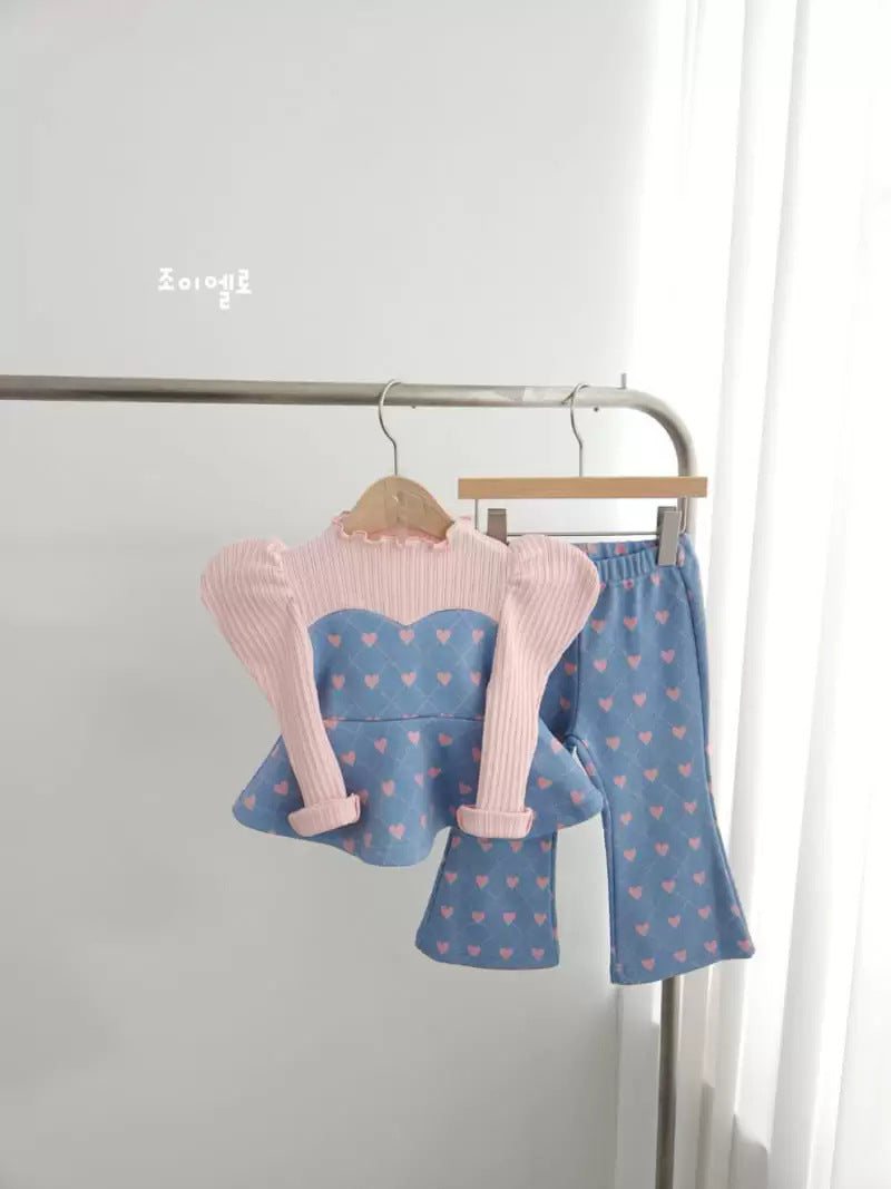 Girls' Casual Sports Set With Cute Print