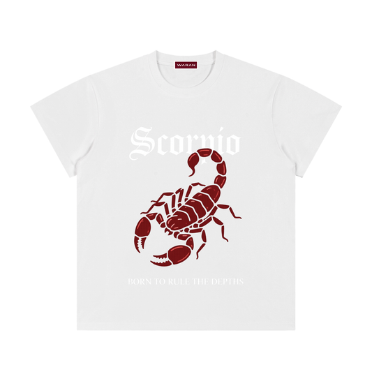 Unisex Regular Fit Crewneck T-Shirt | Scorpio 240GSM