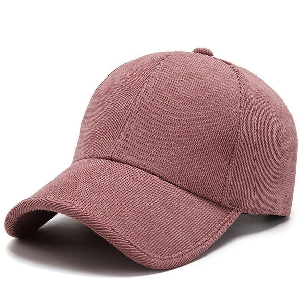 Corduroy Color Baseball Cap