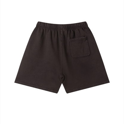 Unisex Vintage Wash Cotton Shorts