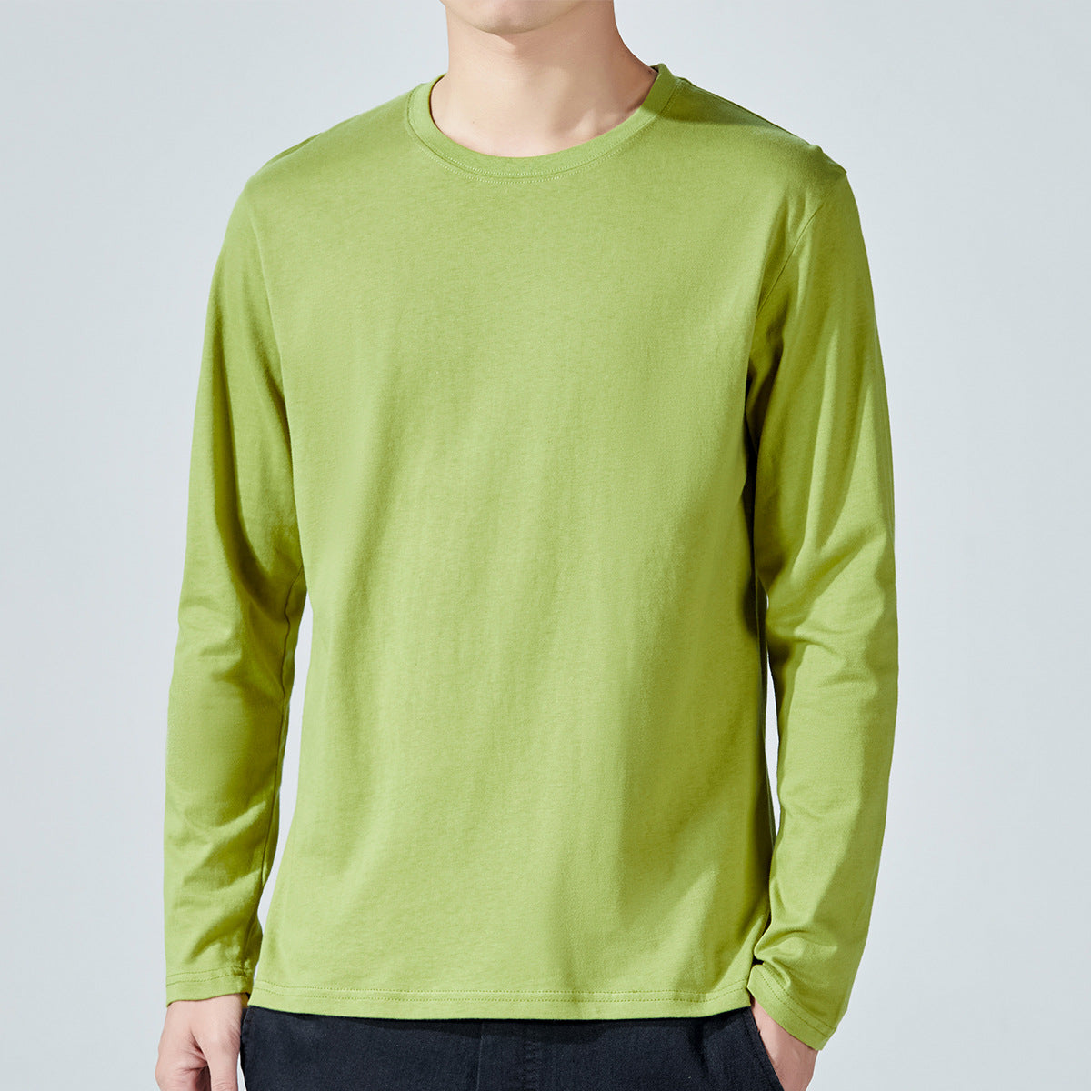 Cotton Long-Sleeve T-Shirt