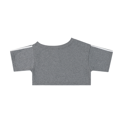 Women's Off-the-Shoulder Crop T-Shirt 310GSM