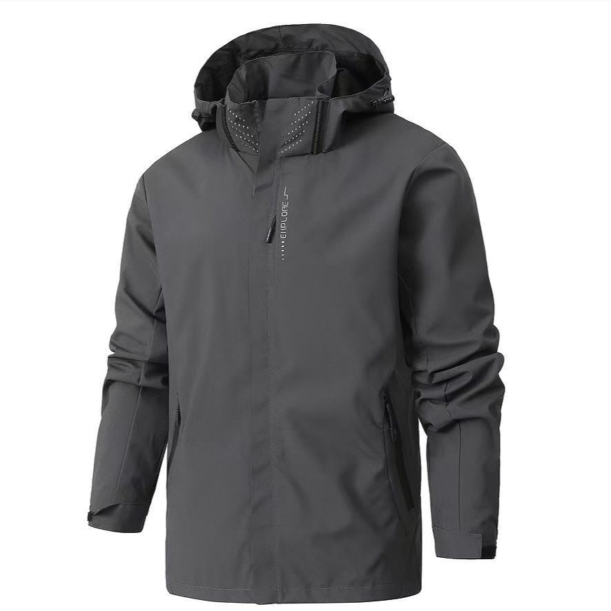 Mountaineering Windbreaker Hooded Jacket