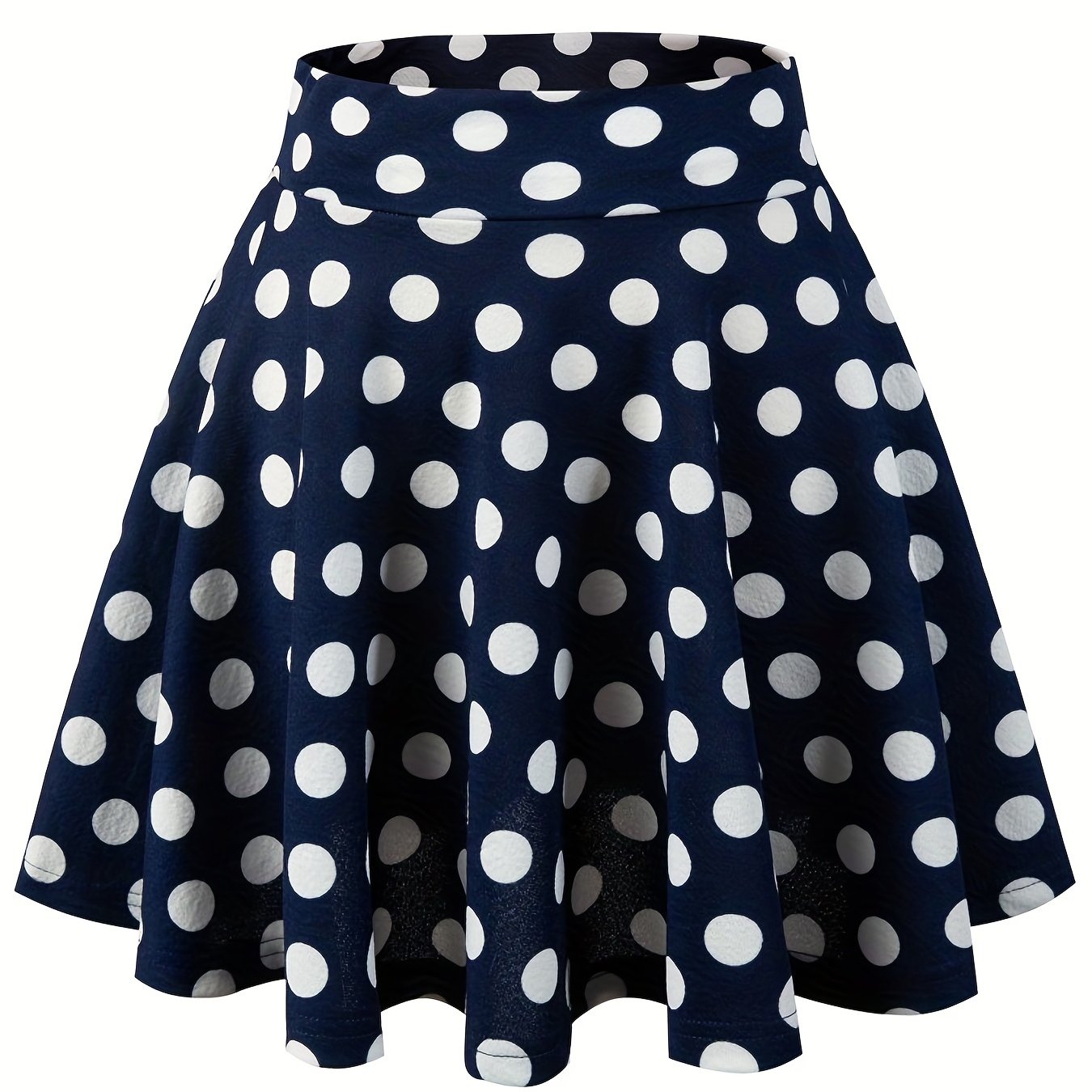Jupes patineuses Kpop à pois, mini-jupes polyvalentes décontractées à volants coupe trapèze, vêtements pour femmes