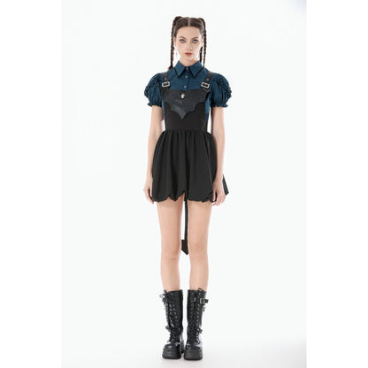 Dark In Love Lilith Bat Harness Bubble Dress