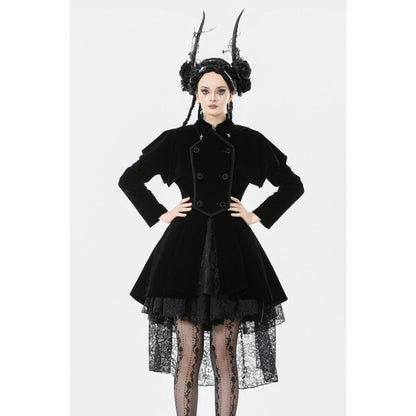 Dark in Love Lilith Officer Velvet Coat