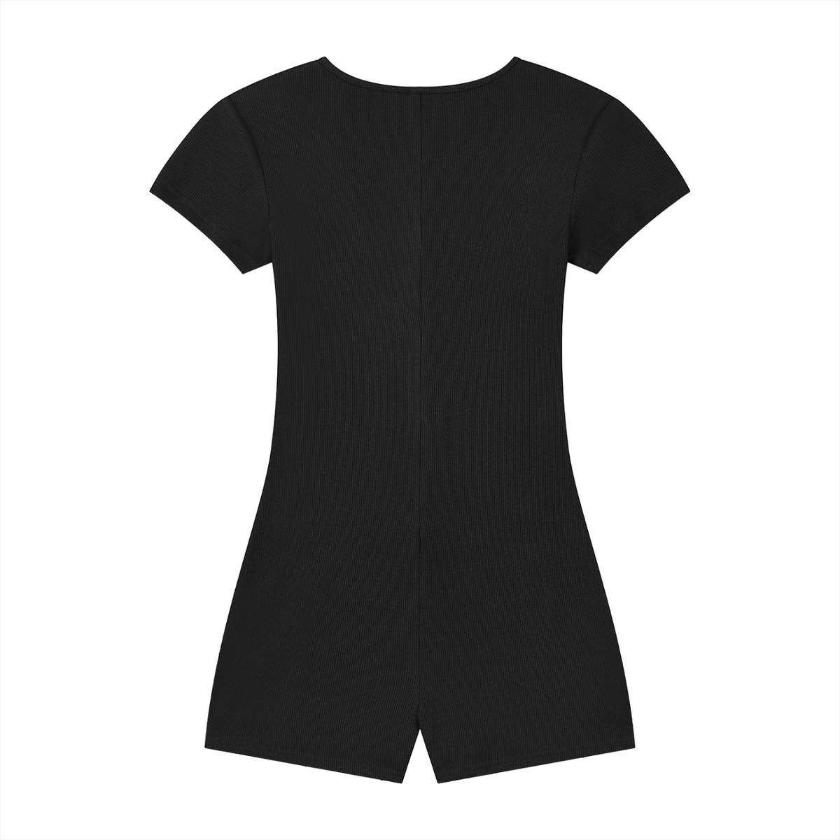 Women's Dual-Function Cape Tie-Waist Romper 250GSM