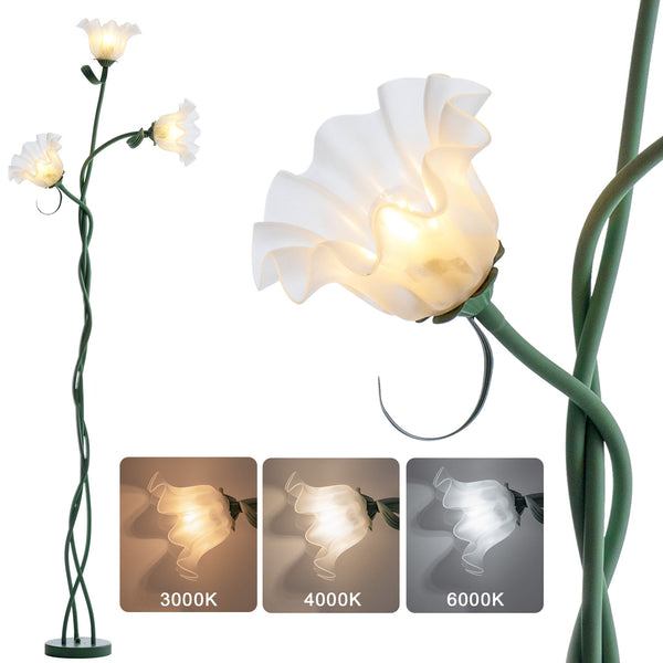 Cream Style Floor Lamp