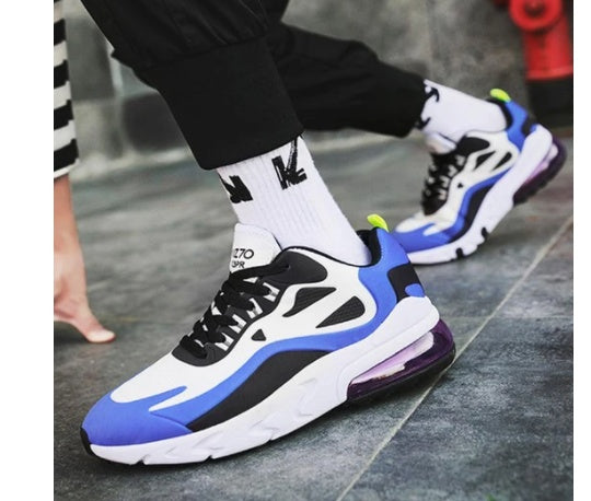 Chaussures transfrontalières pour hommes, respirantes, tendance, chaussures de sport, chaussures de course avec amorti 270, chaussures décontractées Coconut 350