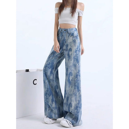 Womens Loose Floor-Length Pants