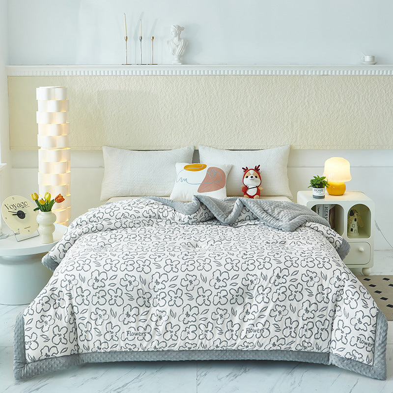 Beanie Blanket Washed Cotton Quilt