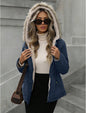 Aveloria Hooded Cinched Waist Casual Parka