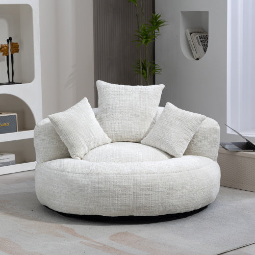 COOLMORE Lazy Sofa Durable Comfort Lounger High Back Bean Bag Chair Couch With Three Pillows For Adults And Kids, Indoor & Outdoor, Single Gaming Sofa Chair For Bedroom,Office