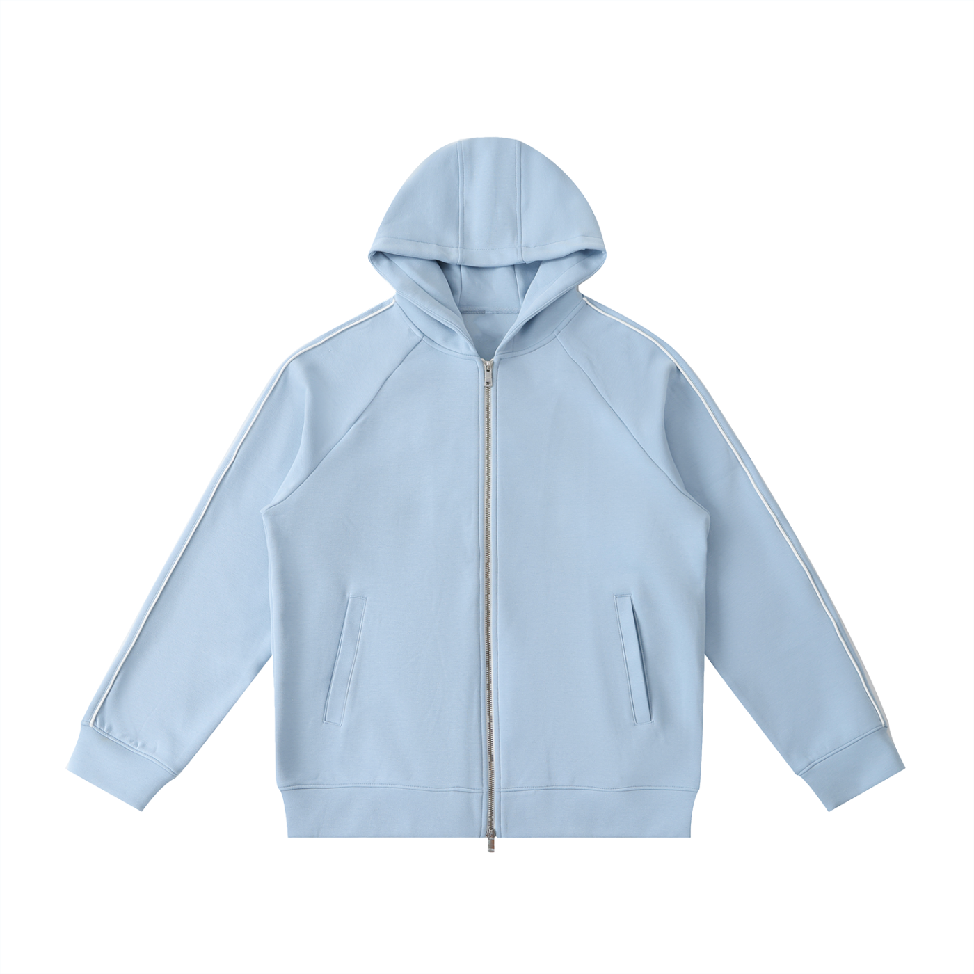 Waran Heavyweight Raglan Sleeve Zip Hoodie