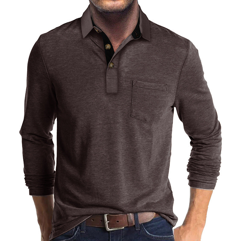 Lapel Long-Sleeve Base Layer