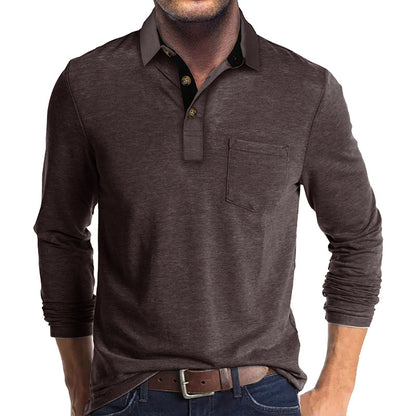 Lapel Long-Sleeve Base Layer