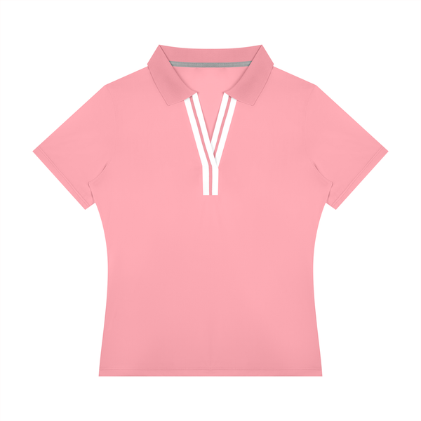 Women’s Color Block Polo Shirt