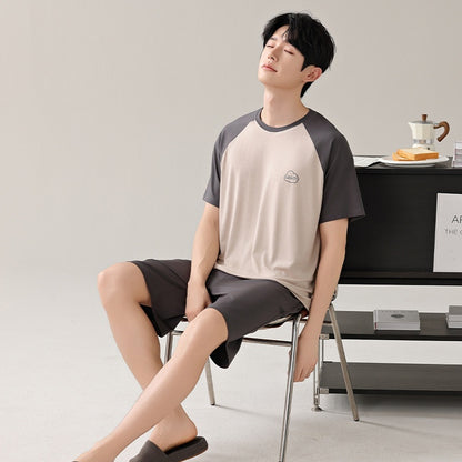 Men's Silk Pyjama Set