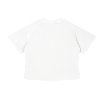 Women's Mineral Wash Crop T-Shirt 260GSM