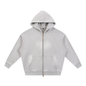 Sunfade Two-way Zipper Boxy Fleece Hoodie