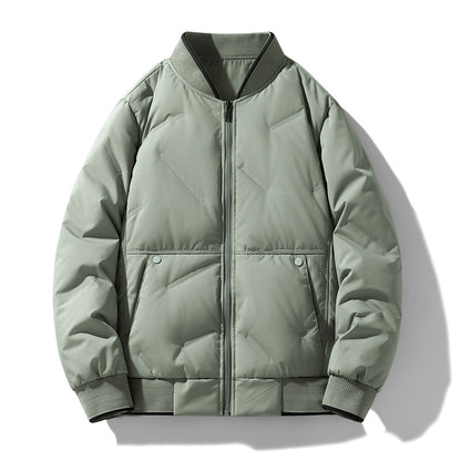 Mens Warm Baseball Jacket