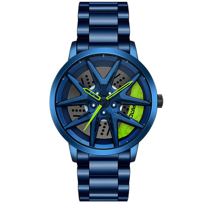 Cool Wheel Hollow Out Quartz Watch