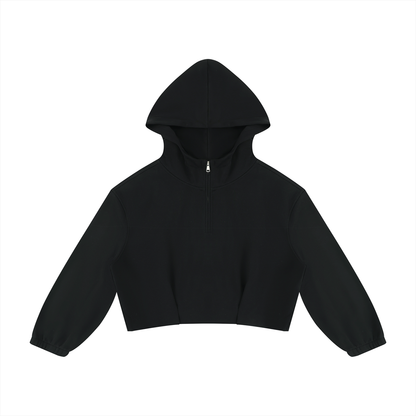 Women’s Boxy Quarter-Zip Hoodie