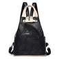Sacs à dos en cuir pour femmes, sacs de poitrine zippés pour femmes, sac à dos de voyage, sacs à dos pour dames, mochilas, sacs d'école pour adolescentes, sac à dos
